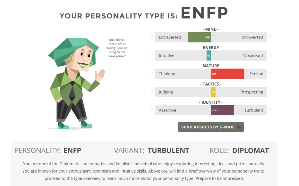 La personnalité ENFP et son impact dans la vie professionnelle
