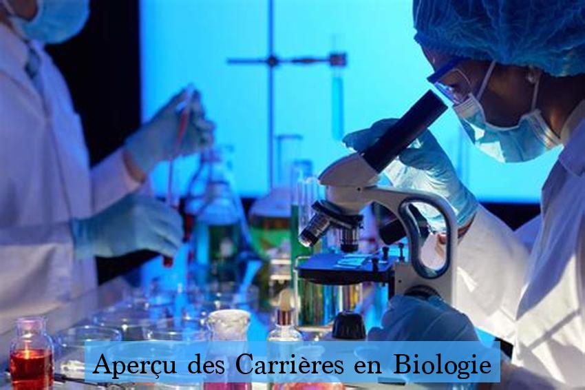 Aperçu des Carrières en Biologie