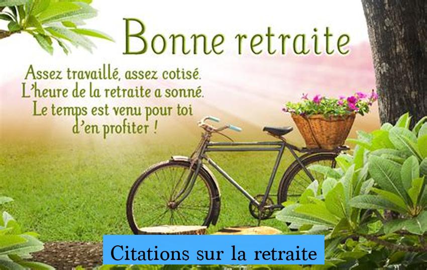 Citations sur la retraite