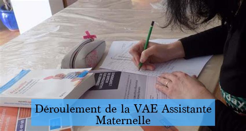 Déroulement de la VAE Assistante Maternelle