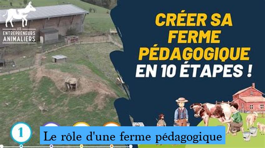 Le rôle d'une ferme pédagogique