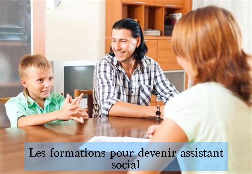 Les formations pour devenir assistant social