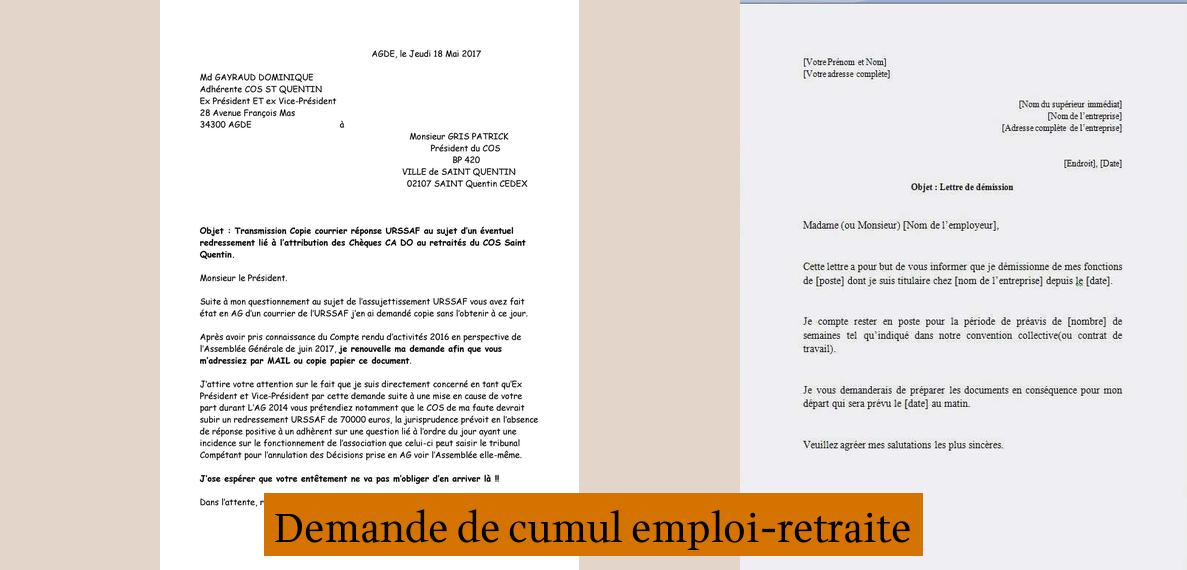 Comment rédiger une demande de cumul emploi-retraite en toute